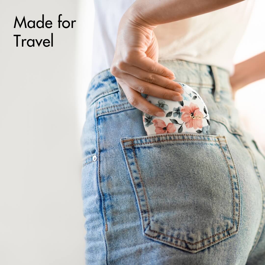 Mini Taylor LED Compact Mirror | Romantic Florals